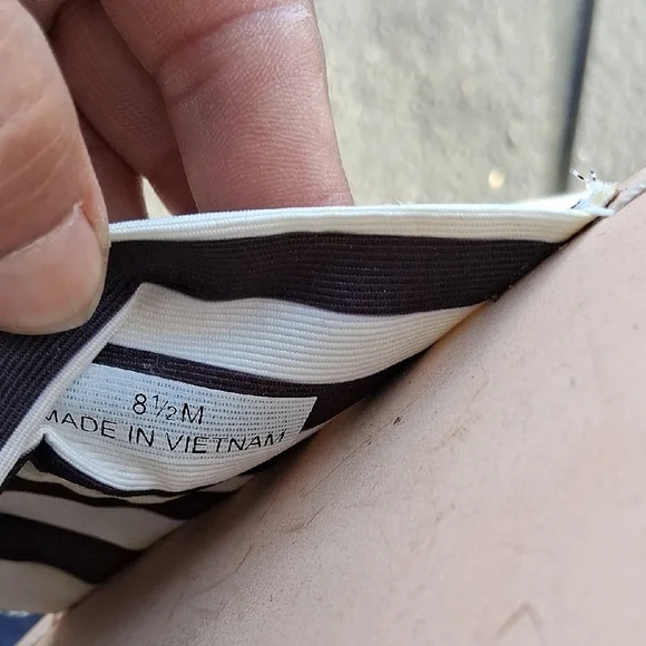 Kate Spade Striped Bow Mules - Picture 3 of 6